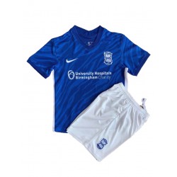Camisola Birmingham City Criança Equipamento Primeiro 2021-2022 Manga Curta